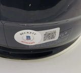 Roschon Johnson Signed Chicago Bears Mini Helmet (Beckett) 2023 Draft Pick / R.B