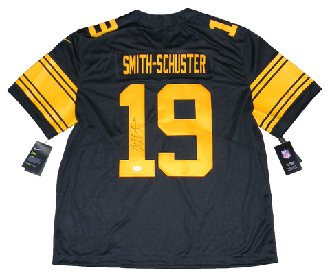 JUJU SMITH-SCHUSTER SIGNED PITTSBURGH STEELERS #19 NIKE LIMITED JERSEY BECKETT