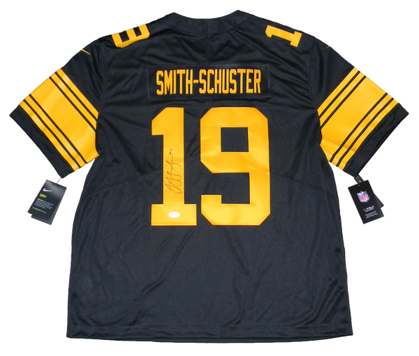 JUJU SMITH-SCHUSTER SIGNED PITTSBURGH STEELERS #19 NIKE LIMITED JERSEY BECKETT