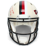 Tyler Allgeier Autographed Cardinals RETRO Speed Authentic Helmet Beckett