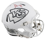 Chiefs Xavier Worthy Signed STS III Full Size Speed Rep Helmet Fanatics