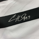 Autographed/Signed Cameron Heyward Pittsburgh White Football Jersey Beckett BAS