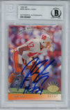 John Lynch Autographed 1993 Upper Deck SP Rookie Card HOF BAS Slab 31563