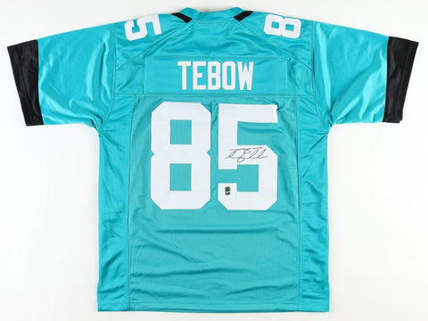 Tim Tebow Signed Jacksonville Jaguars Jersey (Player Holo) Ex Florida Gator