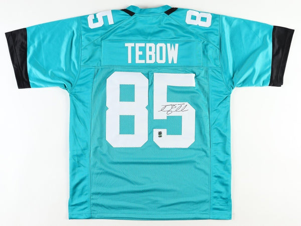 Tim Tebow Signed Jacksonville Jaguars Jersey (Player Holo) Ex Florida Gator