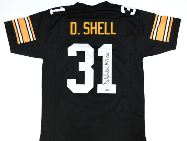 Donnie Shell Autographed Black Pro Style Jersey HOF - Beckett W Hologram *Black
