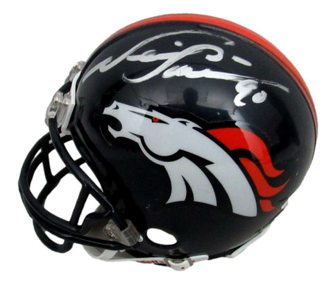 Neil Smith Signed/Autographed Denver Broncos Mini Helmet JSA 160398