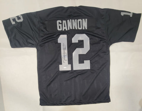 RICH GANNON AUTOGRAPHED PRO STYLE CUSTOM XL JERSEY w/ JSA STICKER ONLY