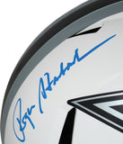 Roger Staubach Autographed Dallas Cowboys Authentic Lunar Helmet BAS 32572