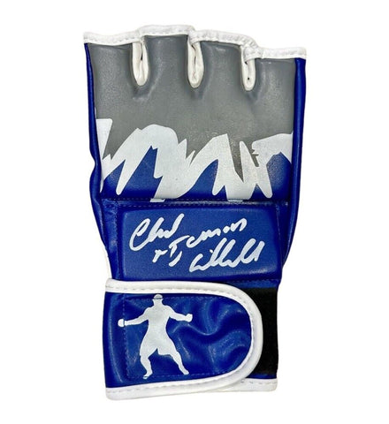 Chuck "The Iceman" Liddell Signed UFC Glove (PSA) Light Heavyweight Champion