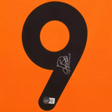 Patrick Kluivert Signed Netherlands FC Home Soccer Jersey #9 with Beckett COA