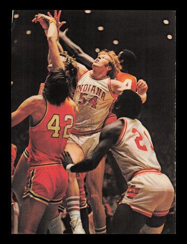 Kent Benson Autographed Signed 8x11 Magazine Photo Indiana SKU #238043