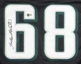 Jordan Mailata Philadelphia Signed Black Football Jersey BAS