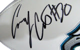 Corey Clement Philadelphia Eagles Autographed/Signed Logo Football JSA 135551