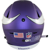 Justin Jefferson Autographed Minnesota Vikings SpeedFlex Beckett Witness 51018