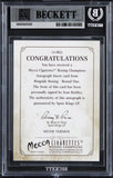 Iran Barkley Signed 2010 Ringside Boxing #AJB2 Card Auto Grade 10! BAS Slabbed