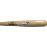 Scott Rolan Autographed Philadelphia Phillies Blonde Baseball Bat Beckett 56966