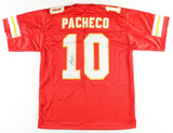 Isiah Pacheco Signed Kansas City Chiefs Jersey (JSA) Rutgers Scarlett Knight RB