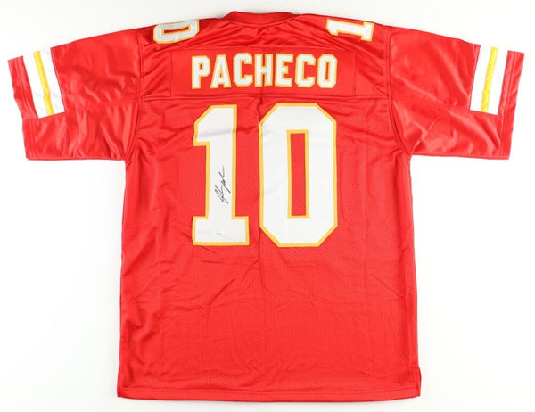 Isiah Pacheco Signed Kansas City Chiefs Jersey (JSA) Rutgers Scarlett Knight RB