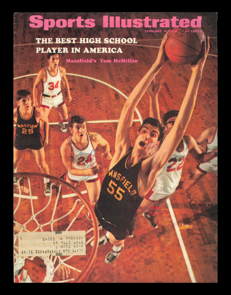 Tom McMillen Autographed Signed Sports Illustrated Cover Mansfield SKU #238065