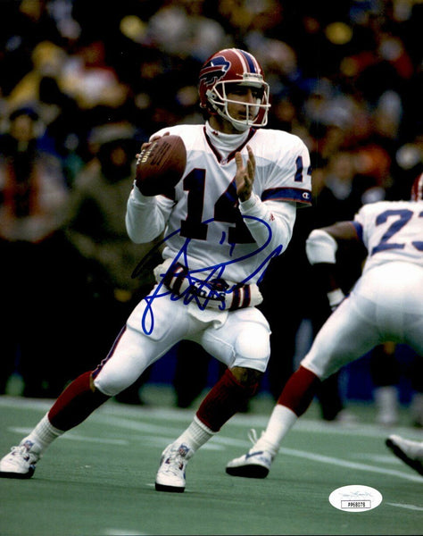 Frank Reich Buffalo Bills/Colts Signed/Autographed 8x10 Photo JSA 161405