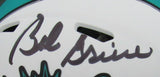 Bob Griese Signed/Autographed Dolphins Lunar Eclipse Mini Helmet Beckett 159705