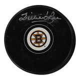 Willie O'Ree Signed Boston Bruins NHL Logo Puck (Fanatics) 2018 NHL Hall of Fame