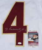 Zay Flowers Signed Boston College Eagles Jersey (JSA COA) Ravens Wide Receiver