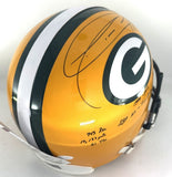 Packers DONALD DRIVER Signed Full Size AUTHENTIC ProLine Helmet AUTO w/Stats JSA