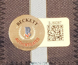 Ja Morant Signed Framed Custom Light Blue Pro-Style Basketball Jersey BAS