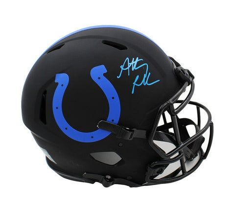 Anthony Richardson Signed Indianapolis Colts Speed Authentic Eclipse NFL Helmet