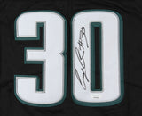 Corey Clement Signed Philadelphia Eagles Nike Super Bowl LII Jersey (JSA COA) RB