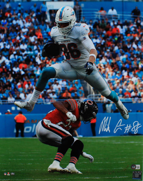 Mike Gesicki Miami Dolphins Signed/Autographed 16x20 Photo Beckett 161610