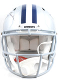 Roger Staubach Autographed Cowboys F/S Speed Authentic Helmet - Beckett W Holo