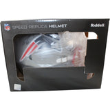 AJ Brown Signed New England Patriots F/S Helmet Beckett Witnessed 57977