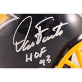 Dan Fouts Autographed San Diego Chargers TB 74-87 VSR4 Mini Helmet HOF BAS 49253