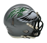 Miles Sanders Signed Philadelphia Eagles Speed Flash NFL Mini Helmet