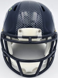 ERNEST JONES IV AUTOGRAPHED SEAHAWKS BLUE SPEED MINI HELMET MCS HOLO 242554
