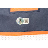 Patrick Surtain Autographed Pro Style sz XL White Jersey Beckett Witness 53125