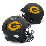 Jordan Love Signed Green Bay Packers Eclipse Full Size Authentic Helmet Beckett
