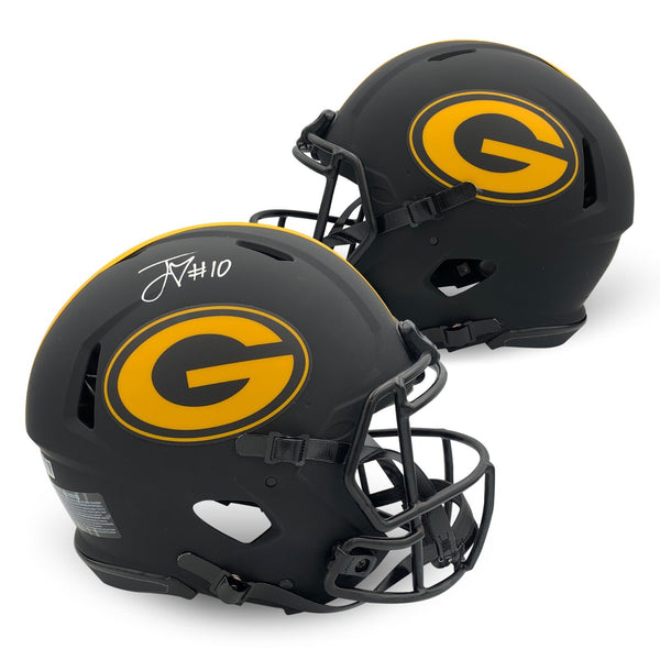 Jordan Love Signed Green Bay Packers Eclipse Full Size Authentic Helmet Beckett