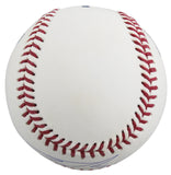 Rangers Josh Smith Authentic Signed OML Baseball Autographed BAS Witnessed