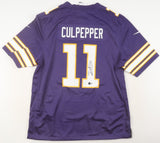 Daunte Culpepper Signed Minnesota Vikings Nike NFL Jersey (Beckett) EX-UCF Q.B.