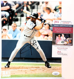 Neifi Perez Autographed Colorado Rockies 8x10 Batting Photo James Spence COA