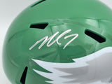 MICHAEL VICK AUTOGRAPHED EAGLES 2023 KELLY GREEN FULL SIZE HELMET BECKETT 243608