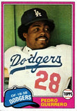 Pedro Guerrero Signed Los Angeles Dodgers Jersey (All World) 1981 W.S. Co-MVP