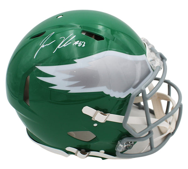 Jason Kelce Signed Philadelphia Eagles Speed Authentic Kelly Green NFL Helmet
