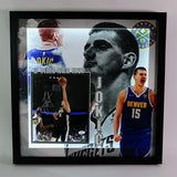 Nikola Jokic Autographed 8x10 Photo Lighted Framed JSA COA