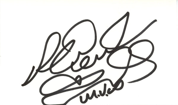 Richard Dent Autographed Chicago Bears Index Card MVP Beckett 45317