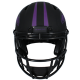 Zay Flowers Autographed Ravens Authentic 'Eclipse' Speed Helmet Beckett